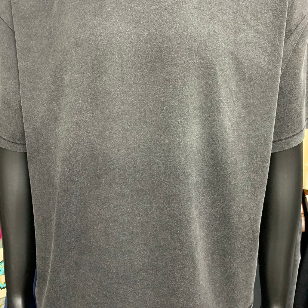 Vintage Washed Black T-shirt with Single Stitching