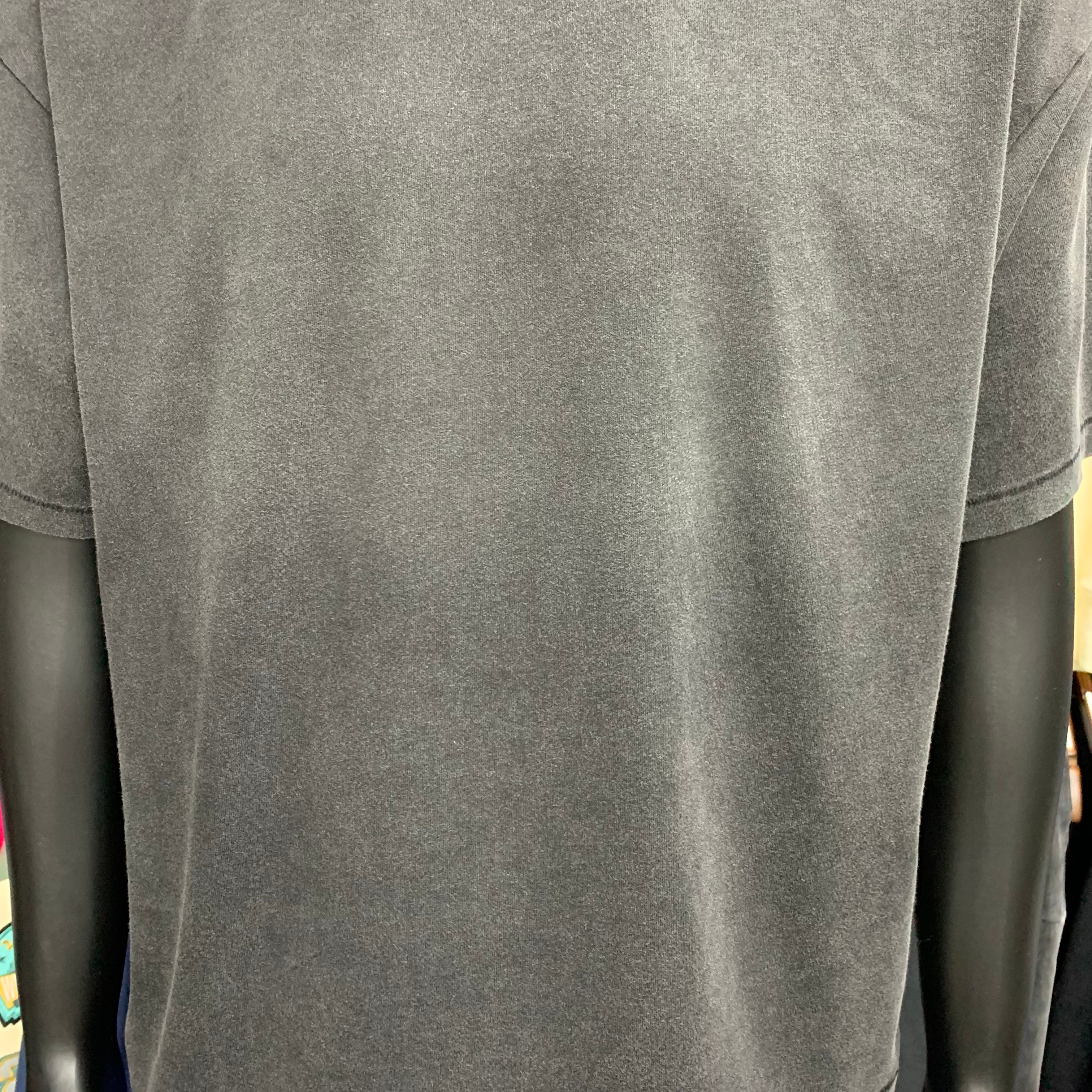 Vintage Washed Black T-shirt with Single Stitching